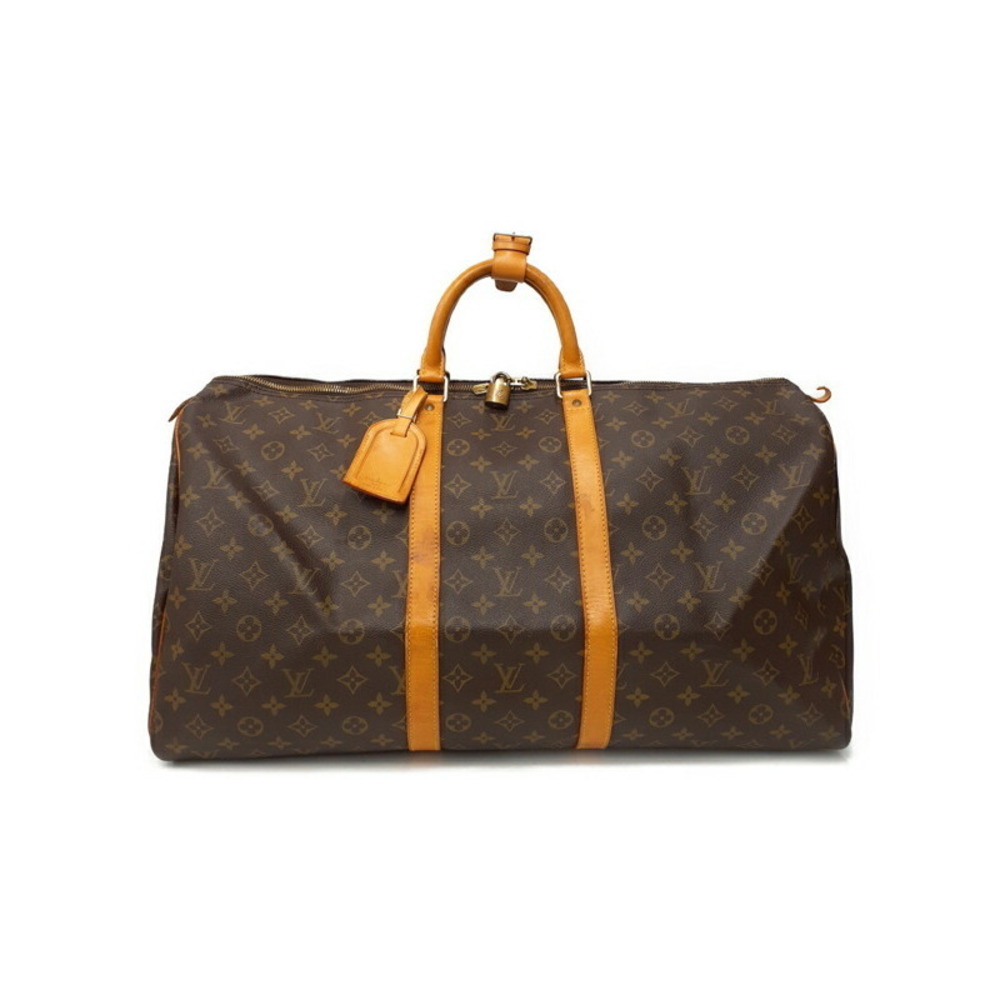 Louis Vuitton Monogram Keepall Boston Bag - Picture 2 of 9